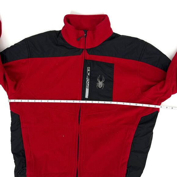 Spyder Amstel Light Polartec Full Zip Men's Fleece Jacket Size M - Picture 5 of 10